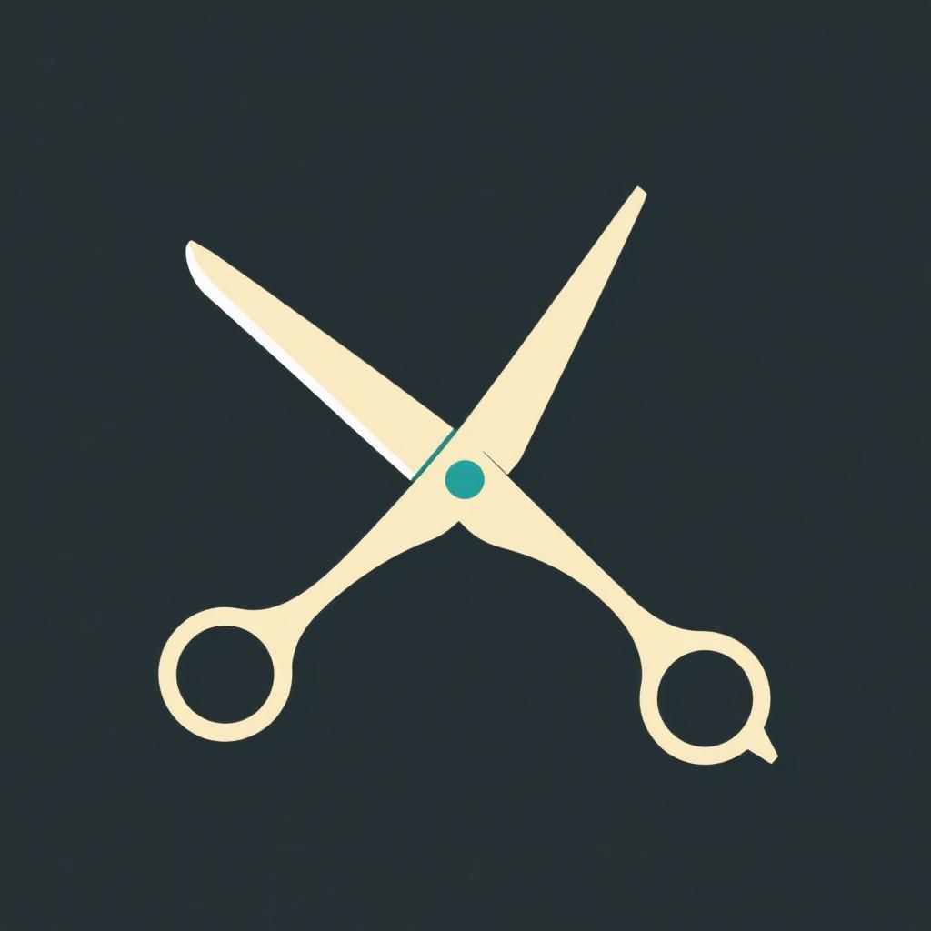 Scissor cut